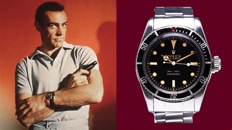 sean connery rolex submariner scene james bon|Sean Connery watches.